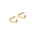 My Jewellery STATEMENT HEART EARRING - GOLD