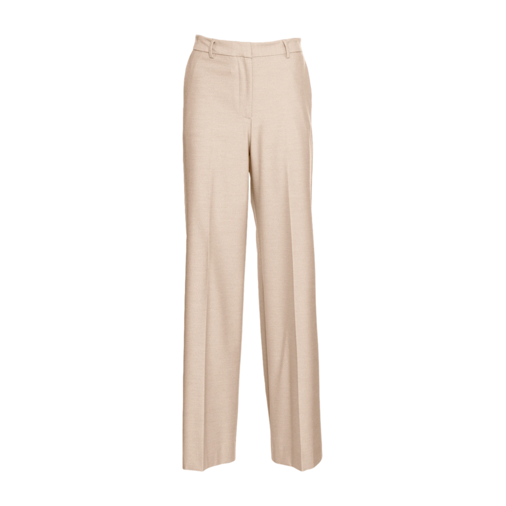 Selected Femme FELIANA WIDE PANTS - SAND