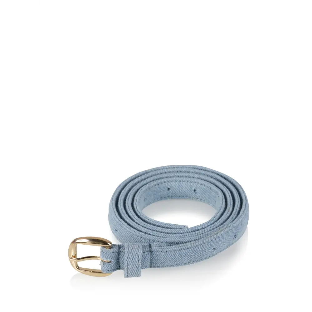 DWRS label DENIM BELT - BLUE