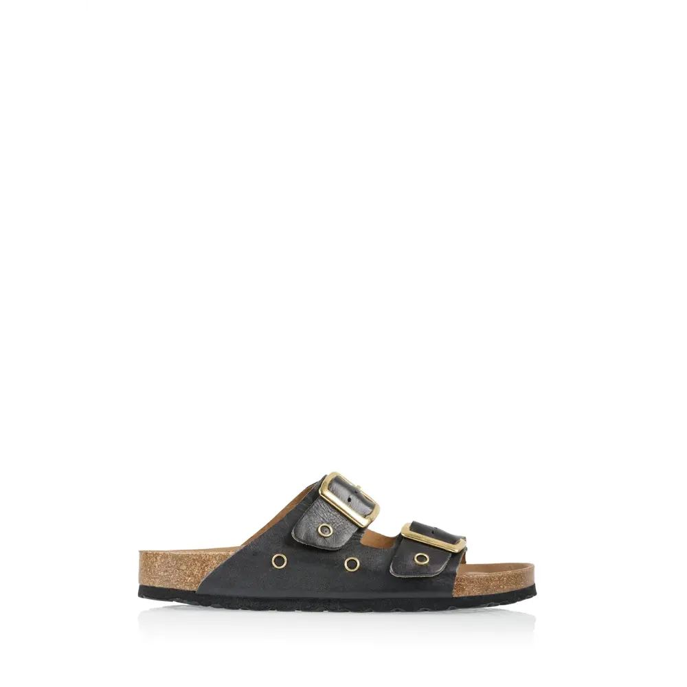 DWRS label MADRID FLIPFLOP - BLACK