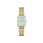 Rosefield OCTAGAN XS WATCH - GOLD/MINT GREEN