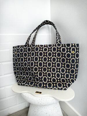 LOTZ & LOT SOFT SHOPPER - GREY/GOLD