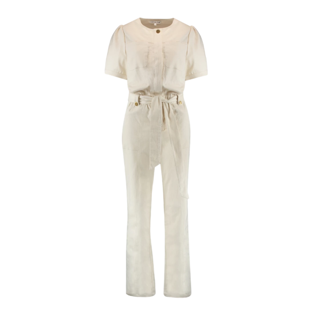 Harper & Yve YAEL JUMPSUIT - CREAM WHITE