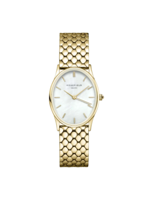 Rosefield OVAL PEARL WATCH - GOLD