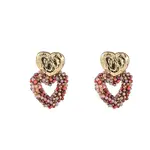 Day & Eve HEARTS BEADS EARRING - PINK/MULTICOLOUR