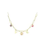 LOTZ & LOT BUTTERFLY CHARM NECKLACE - GOLD