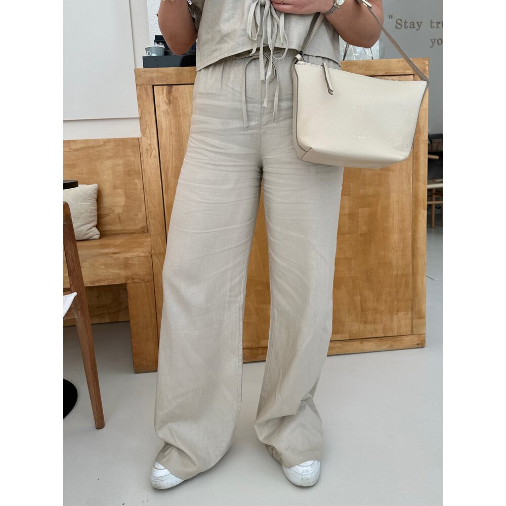 LOTZ & LOT SOFIE PANTS - BEIGE