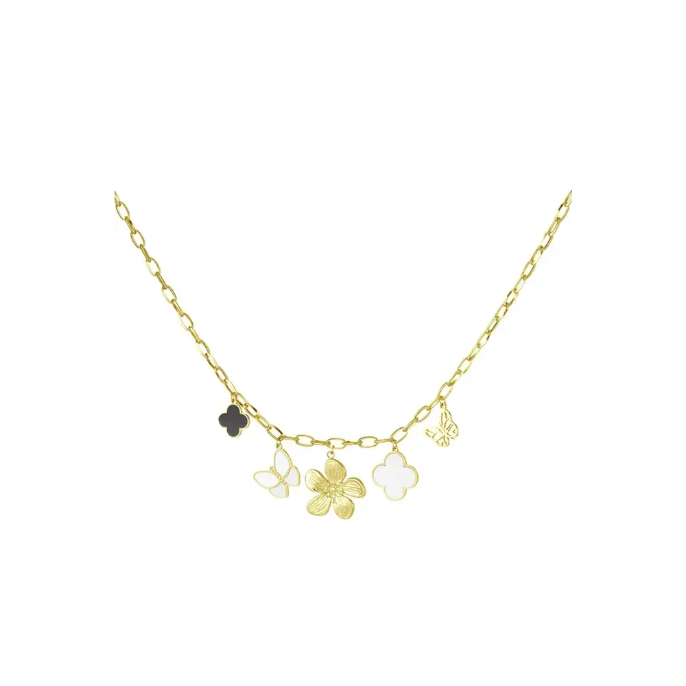 LOTZ & LOT ATMOSPHERE CHARM NECKLACE - GOLD