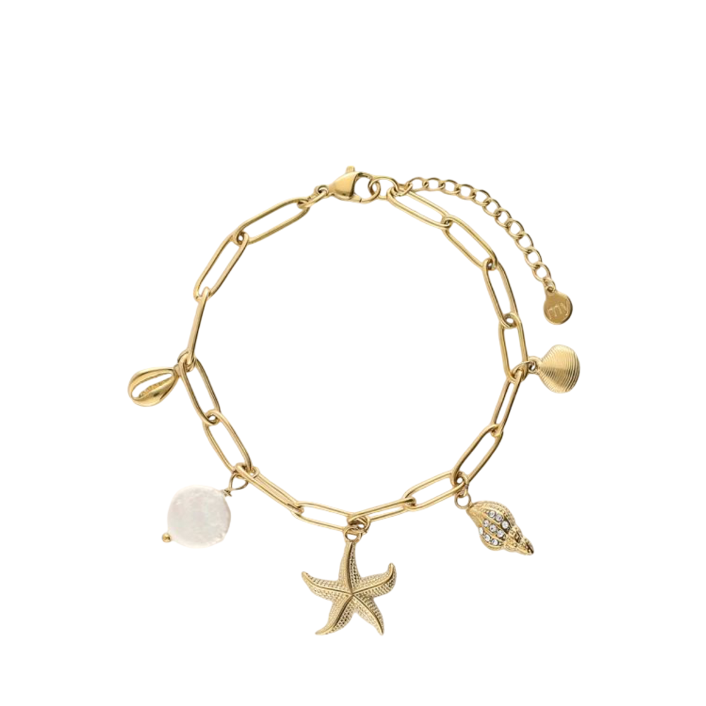 My Jewellery OCEAN SHELL BRACELET - GOLD