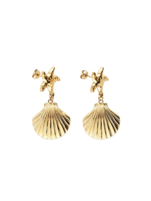 My Jewellery OCEAN SHELL EARRINGS - GOLD