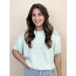 LOTZ & LOT LARA KNIT TOP - MINT GREEN