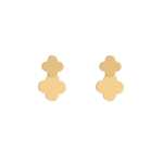 Day & Eve COLOURED CLOVERS EARRINGS - GOLD