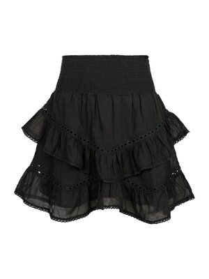 Neo Noir RICKI S VOILE SKIRT - BLACK