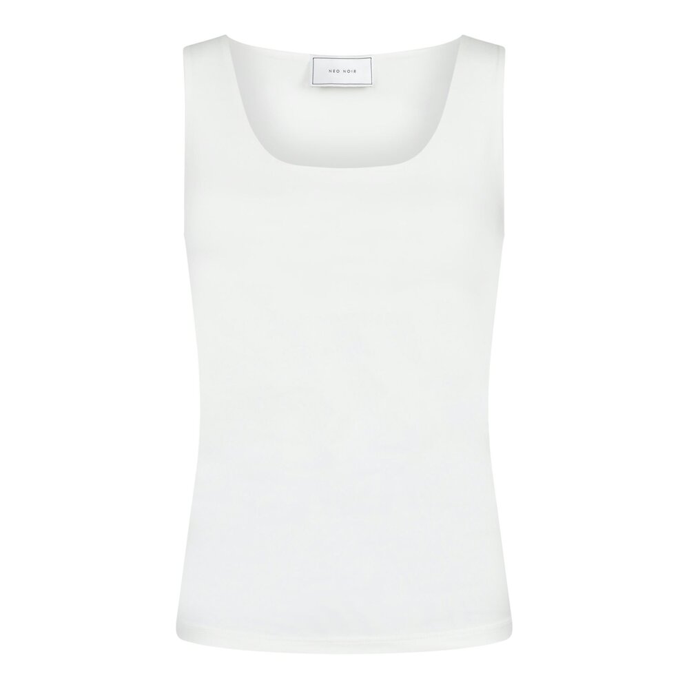 Neo Noir SOPHIA JERSEY TOP - WHITE