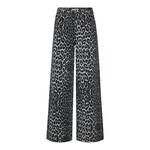 co'couture LEO WIDE PANTS - DARK GREY