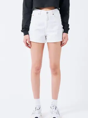 DRDENIM NORA SHORTS - WHITE