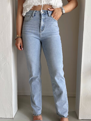 LOTZ & LOT REDIAL STRAIGHT JEANS - NORA BLUE