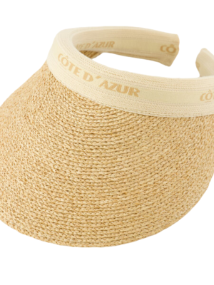 LOTZ & LOT COTE D'AZUR SUN VISOR - BEIGE