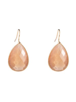 Day & Eve TEARDROP EARRINGS - GOLD/ORANGE