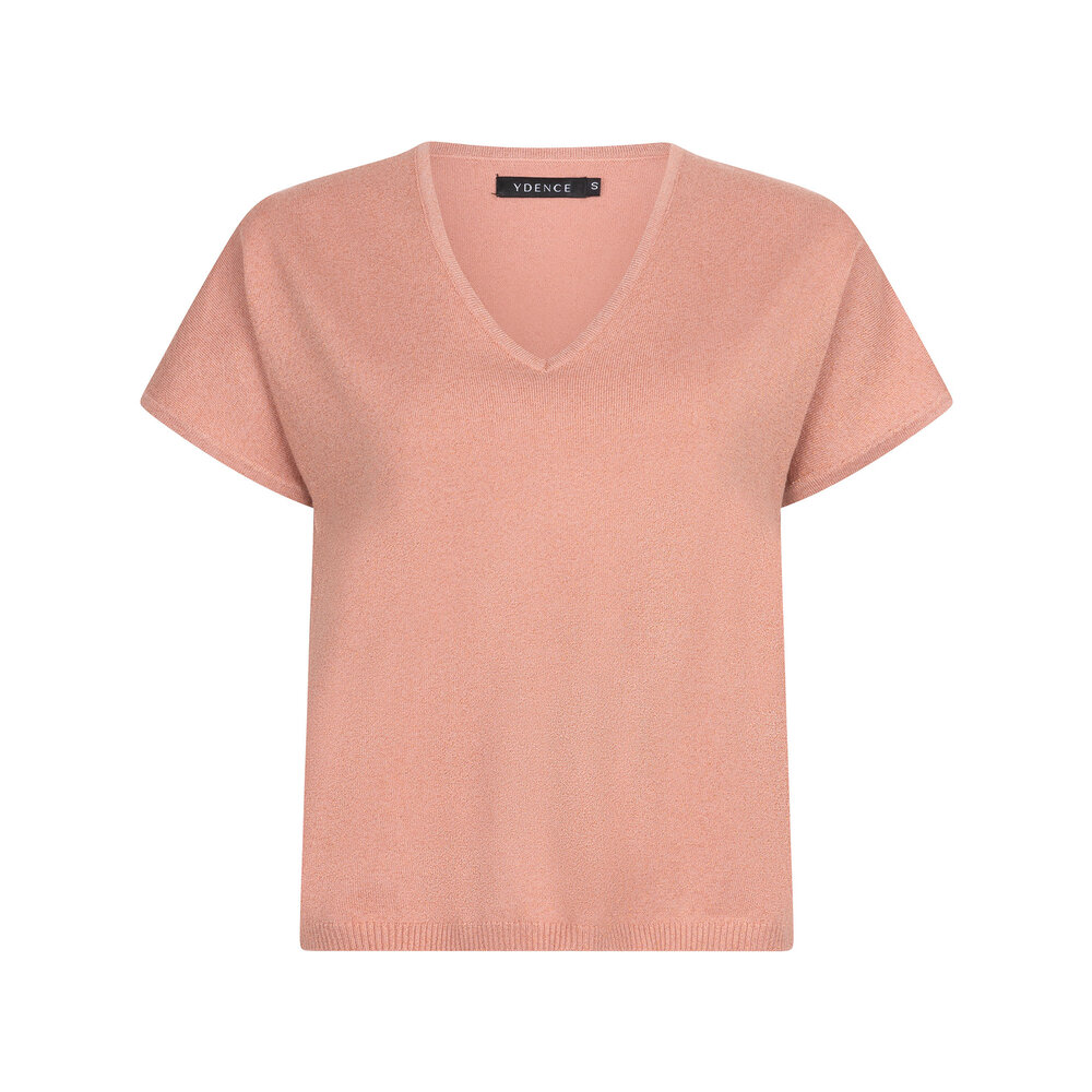 Ydence SAMMY KNITTED TOP - SOFT PINK