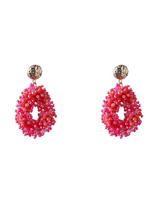 Day & Eve OVAL EARRING - PINK