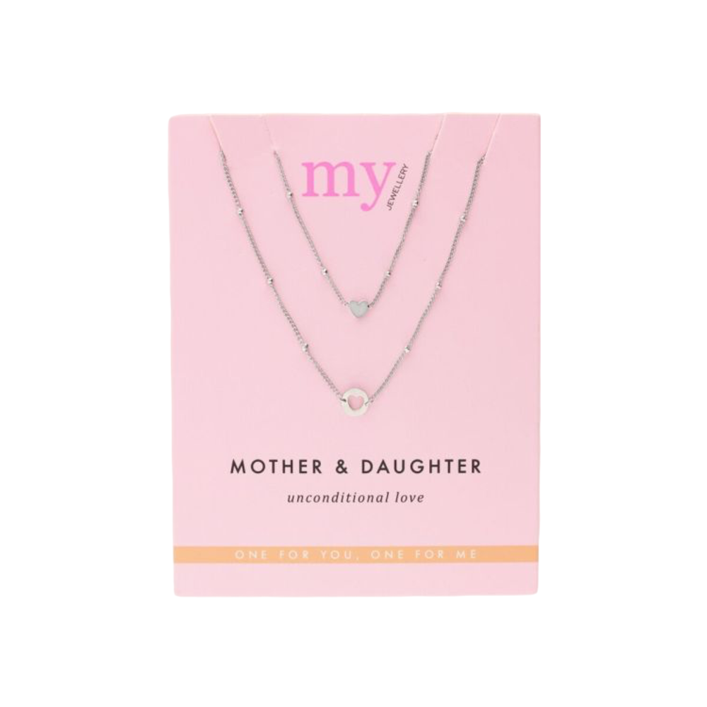 My Jewellery MOTHER DAUGHTER NECKLACE - SILVER