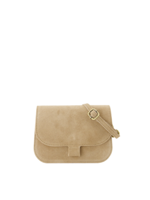 LOTZ & LOT FLORA SUEDE BAG - SAND