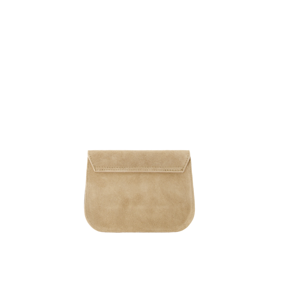 LOTZ & LOT FLORA SUEDE BAG - SAND