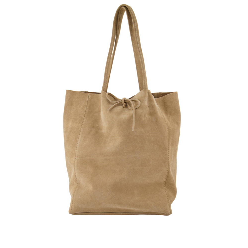 MIA SUEDE BAG - SAND LOTZ & LOT MIA SUEDE BAG - SAND