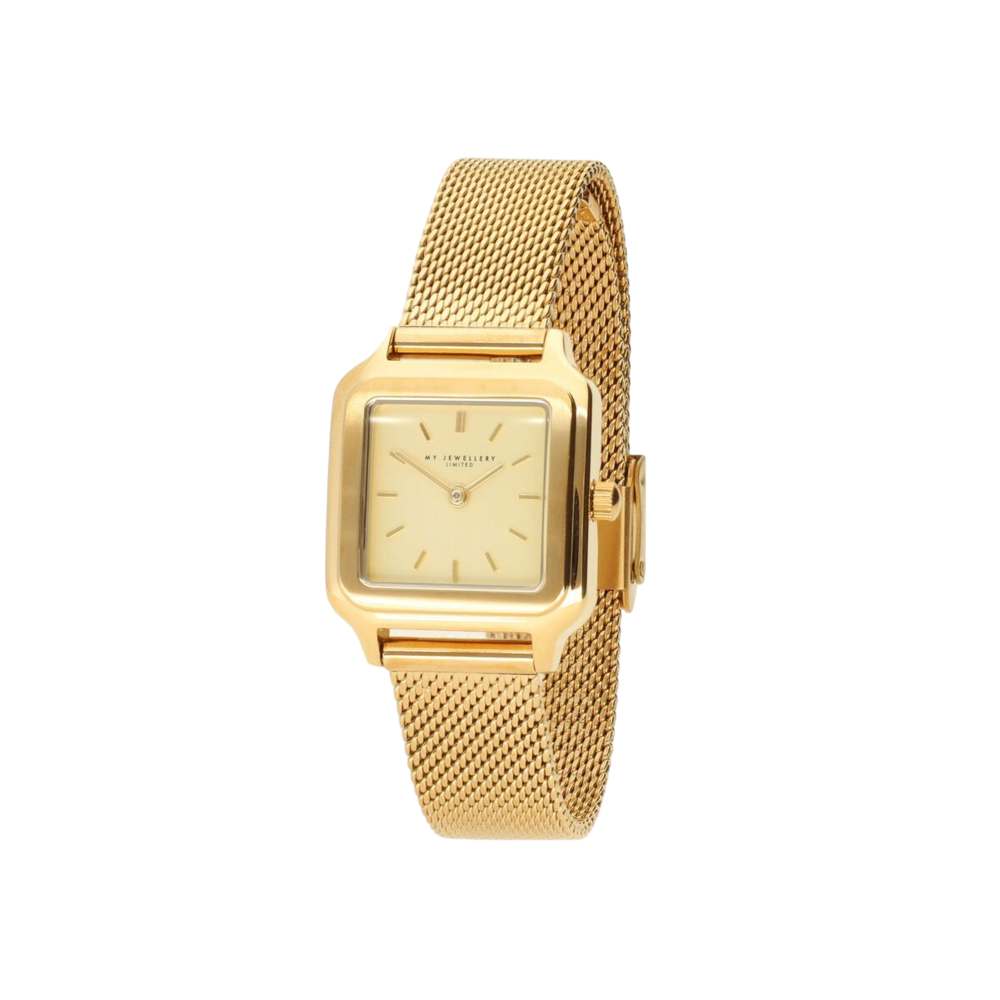 My Jewellery SQUARE WATCH - GOLD