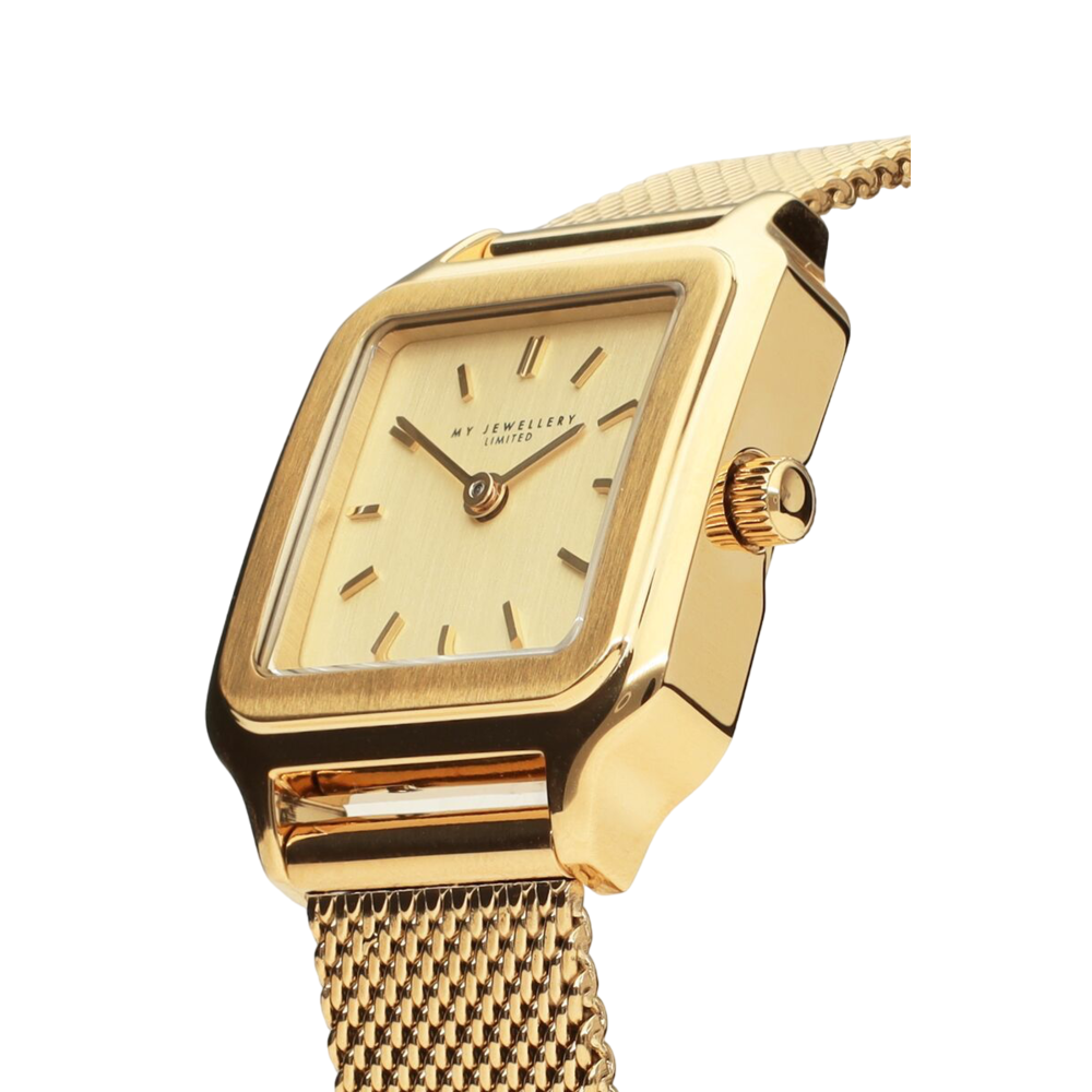 My Jewellery SQUARE WATCH - GOLD