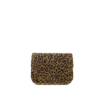 FLORA SUEDE BAG - LEOPARD