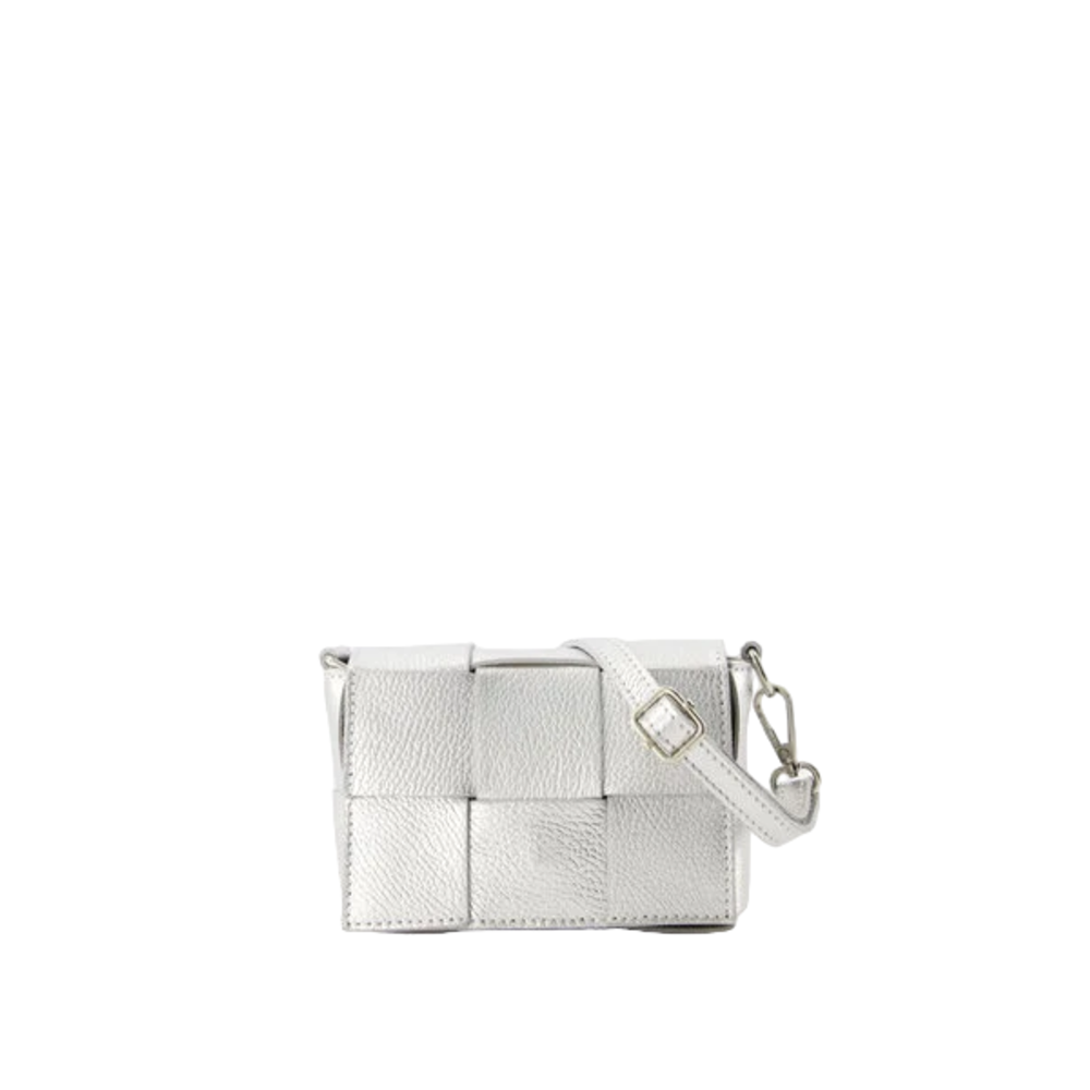 LOTZ & LOT STEEF METALLIC BAG - SILVER
