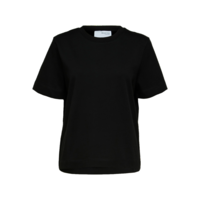ESSENTIAL BOXY TEE - BLACK