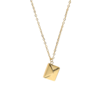 ENVELOP NECKLACE - GOLD