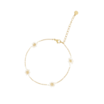 My Jewellery PEARLY FLOWERS BRACELET - GOLD