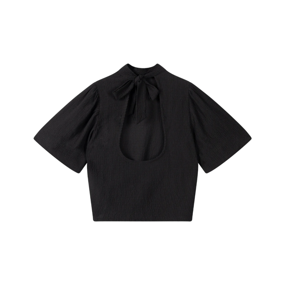 Refined Department FLO BLOUSE - BLACK