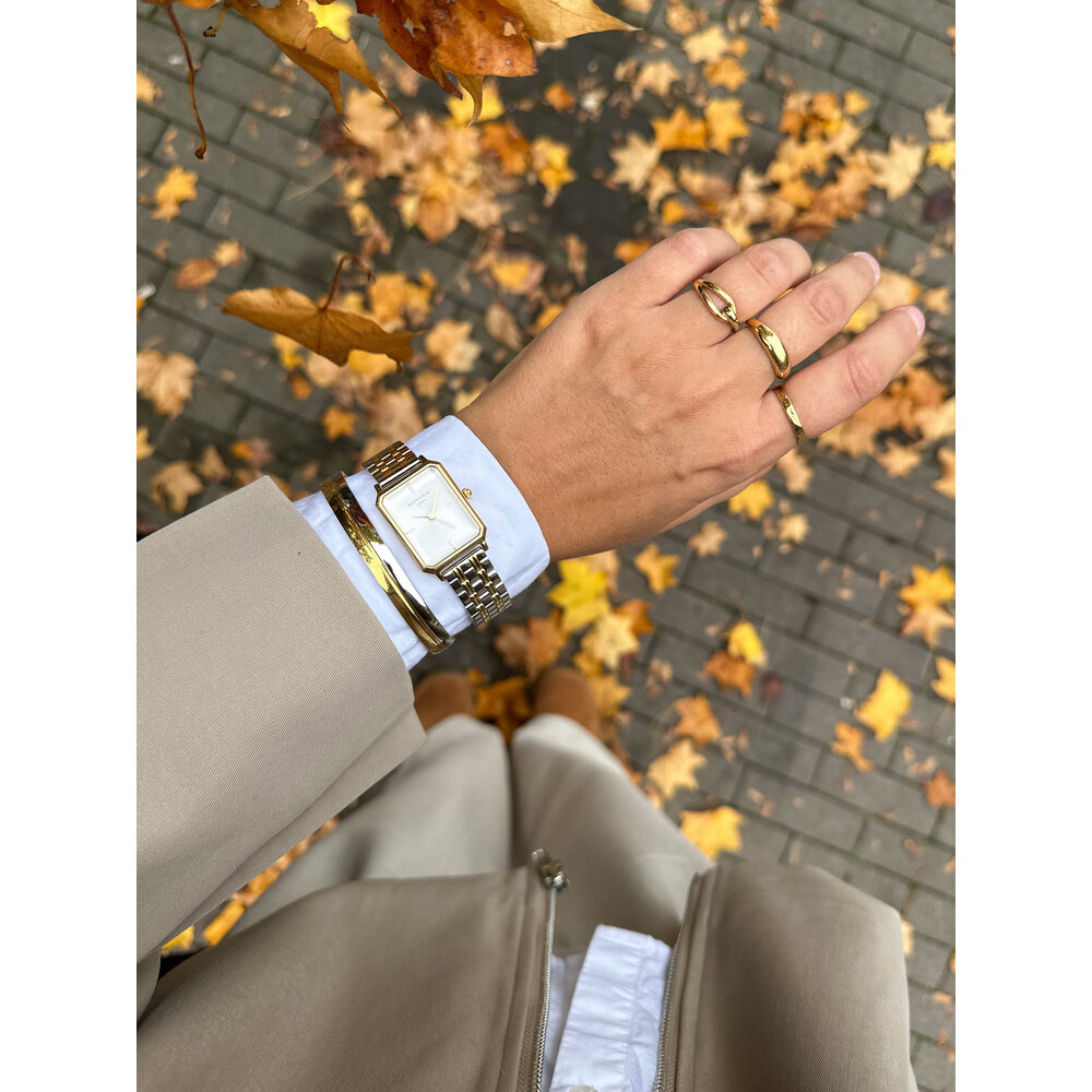 Rosefield OCTAGON DUOTONE - GOLD/SILVER