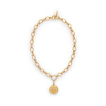 Le Veer BAROQUE COIN NECKLACE - GOLD