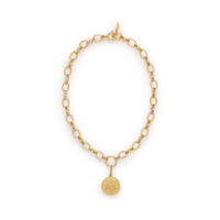 BAROQUE COIN NECKLACE - GOLD