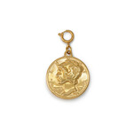 Le Veer BIG COIN CHARM - GOLD