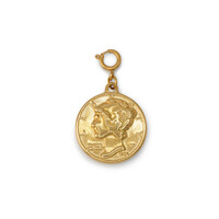 BIG COIN CHARM - GOLD