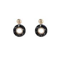 JOA EARRINGS - GOLD/GREY