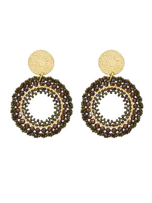 ATACAMA EARRINGS - BROWN