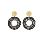 ATACAMA EARRINGS - BLACK ATACAMA EARRINGS - BLACK
