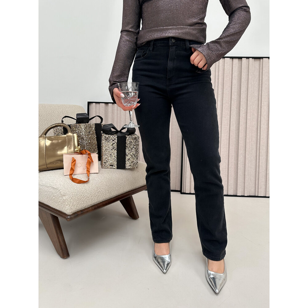 REDIAL STRAIGHT JEANS - BLACK LOTZ & LOT REDIAL STRAIGHT JEANS - BLACK