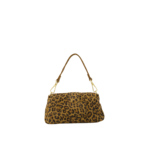 BABY PUFFY JASMIN SUEDE BAG - LEOPARD