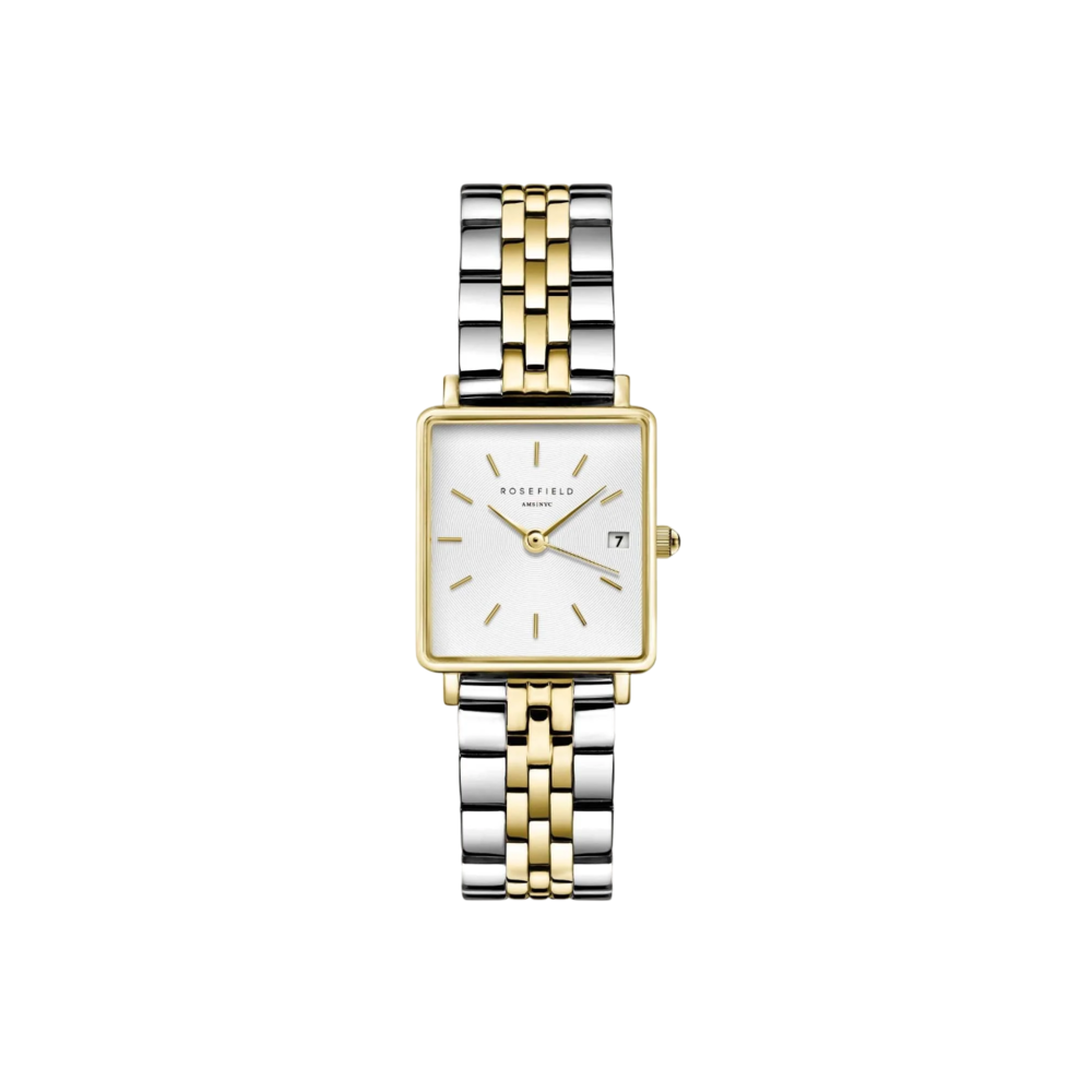 BOXY XS DUTONE - GOLD/SILVER Rosefield BOXY XS DUTONE - GOLD/SILVER