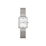 Rosefield OCTAGON XS MESH WATCH - SILVER