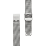 Rosefield OCTAGON XS MESH WATCH - SILVER